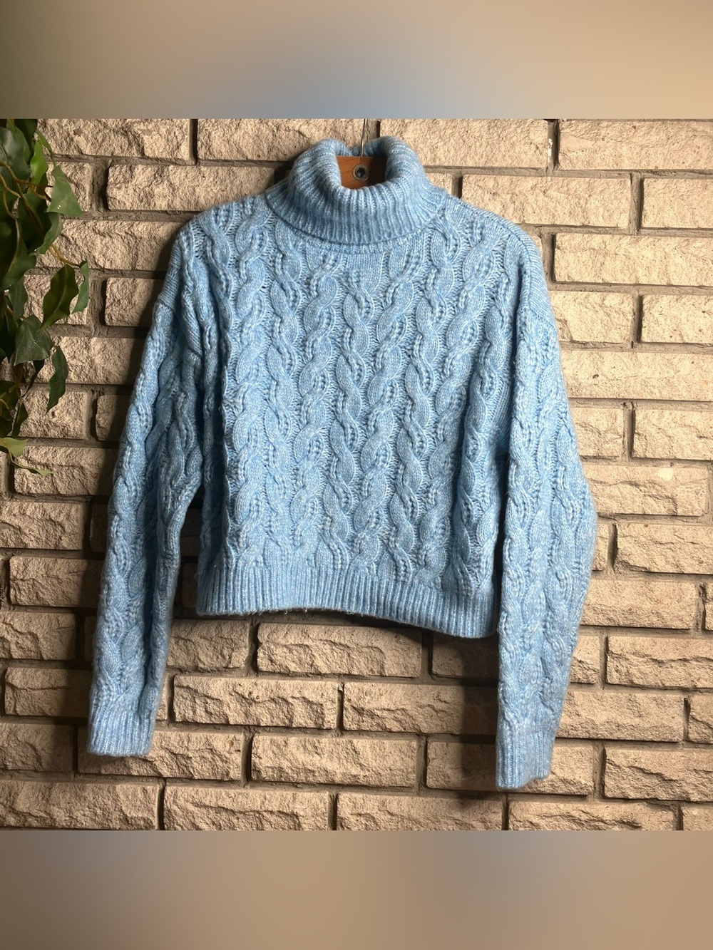 Jessica Simpson Cozy Cable Knit Turtleneck Sweater